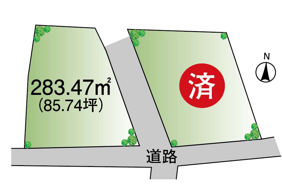 市原市姉崎　２区画